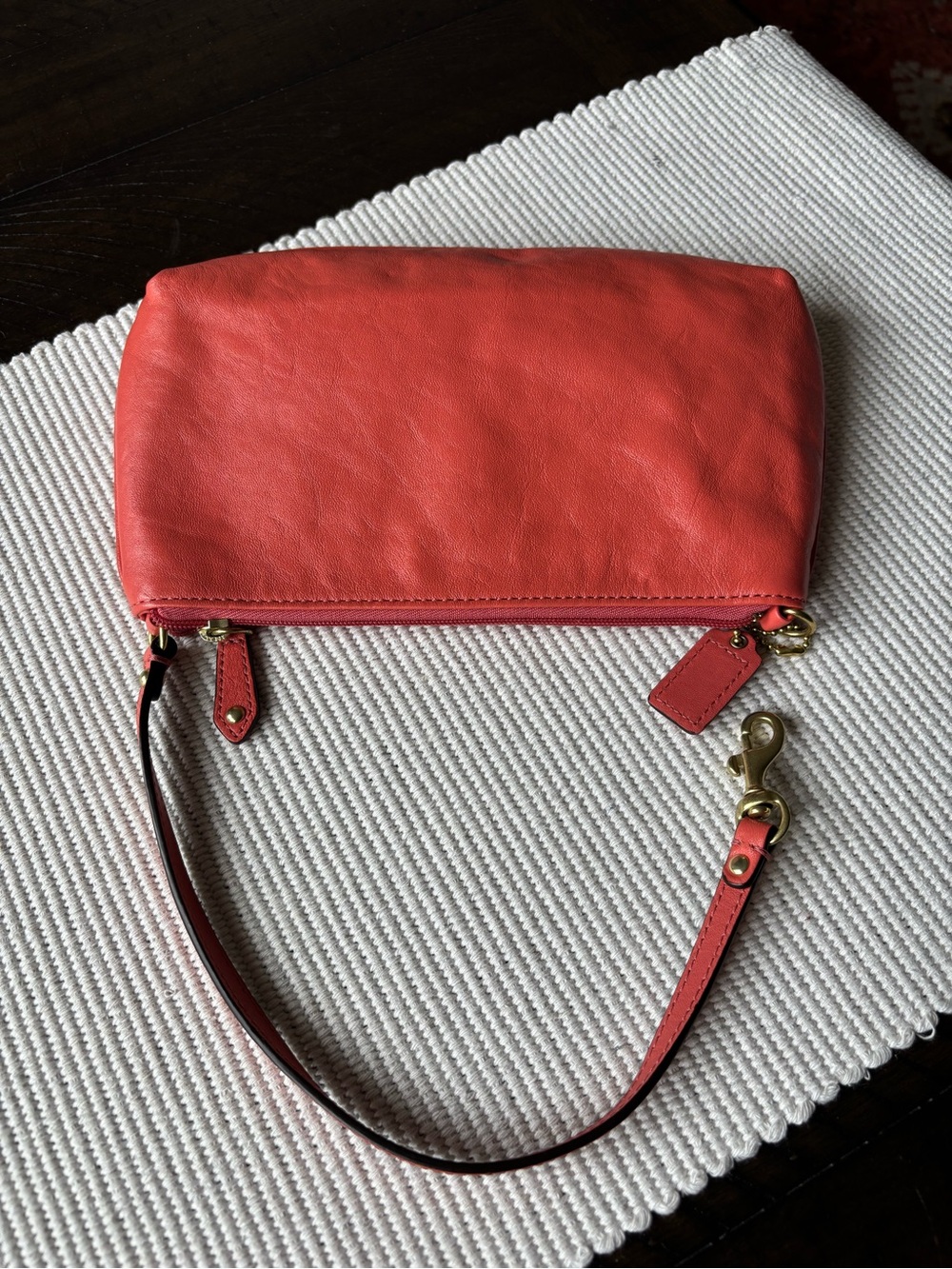 ❤️🧡Classic Y2K COACH Ashley Wristlet Mini Bag🧡❤️ - Picture 11 of 12